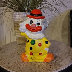 Vintage Clown Piggy Bank